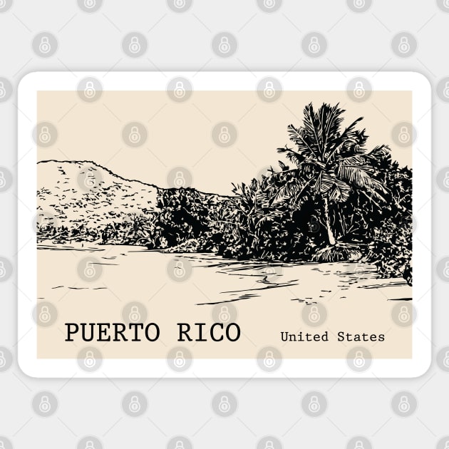 Puerto Rico Sticker by Lakeric